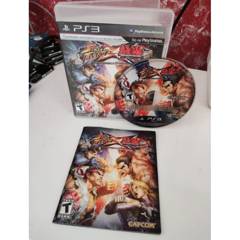 Jogo PS3 Street Fighter VS Tekken