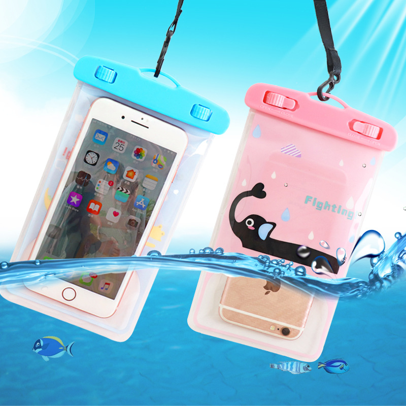 Capa Bolsa Protetora a Prova d’Água para Celular Impermeável Transversal
