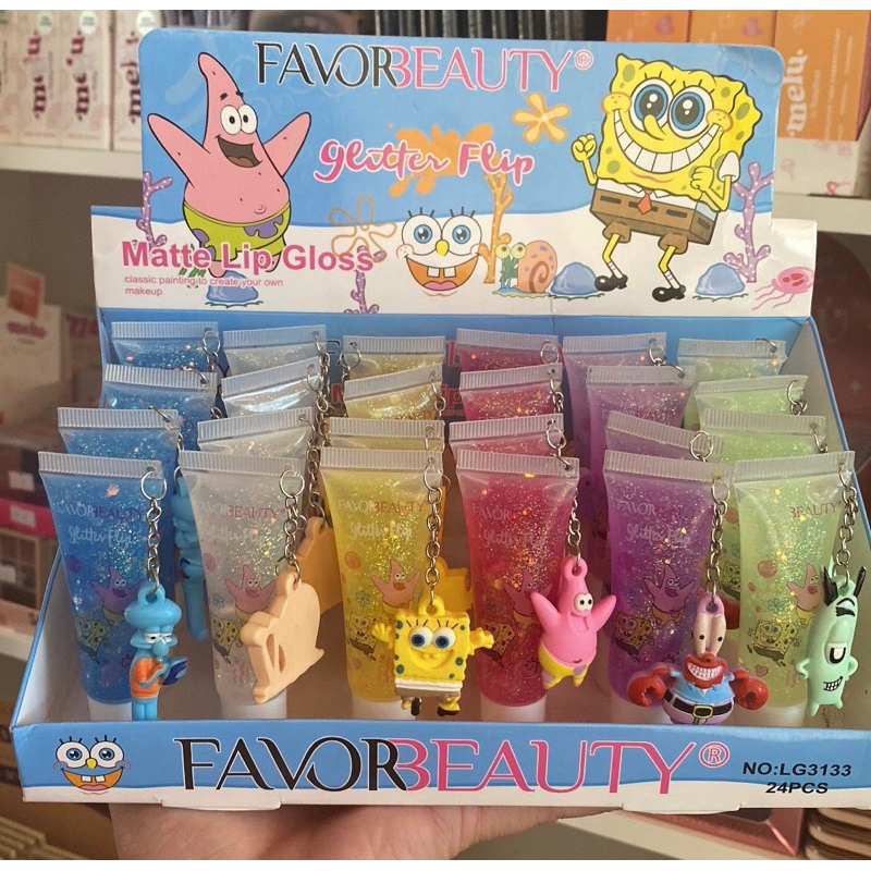 Gloss Labial do Bob esponja | Shopee Brasil