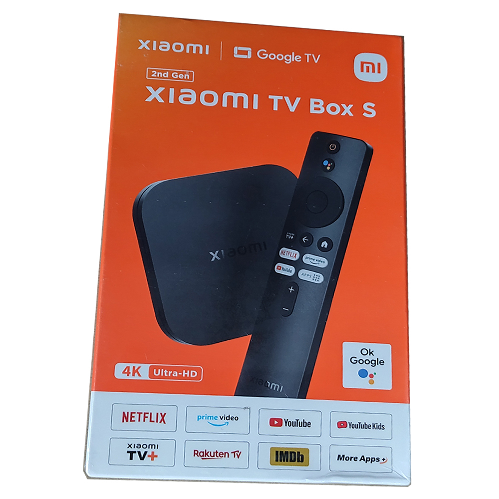 World Premiere] Global Version Xiaomi Mi TV Box S (2nd Gen) 4K