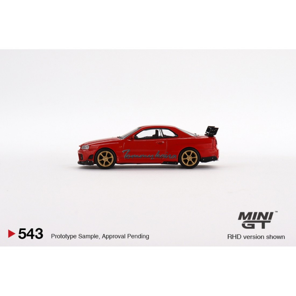 Mini GT MGT00543-R 543 1/64 NISSAN SKYLINE R34 TOMMYKAIRA-Z Escala