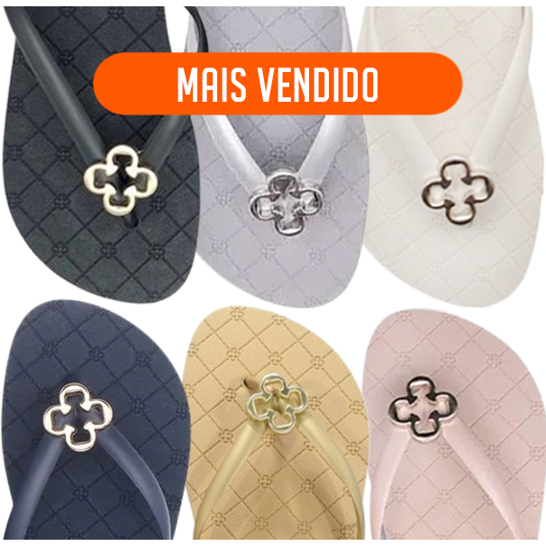 Chinelo Capodarte ORIGINAL Feminino C/ Várias Cores