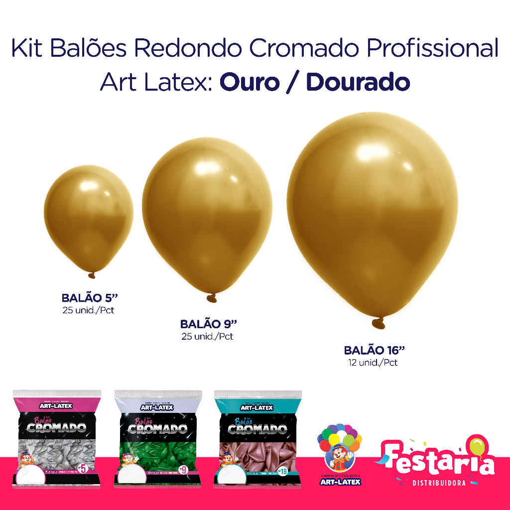 Balão Metalizado Pacote na Black Friday 2025 | BuscaProdutos