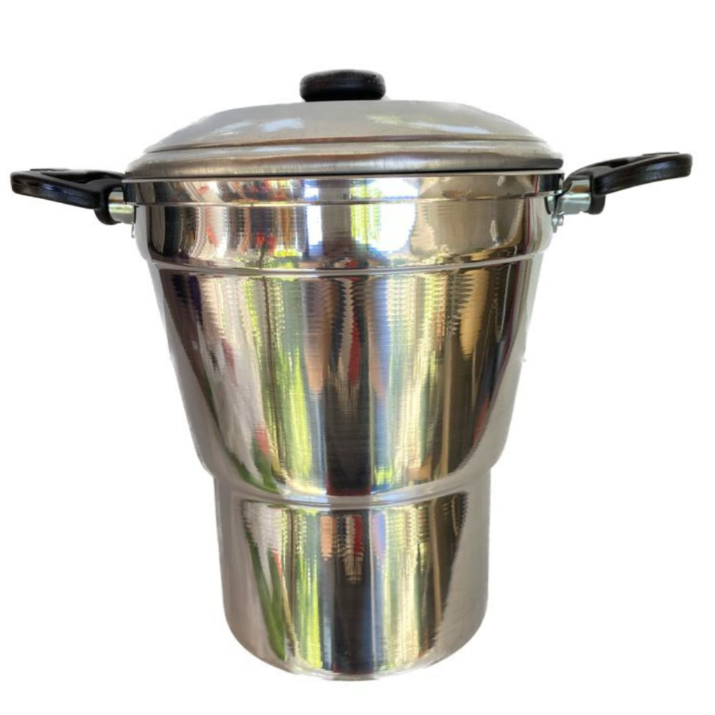Crealys - Cuscusera Inoxidable Diam 24 Cm - 12 Litros - 504940