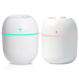Mini Umidificador Grande Capacidade Com Atmosfera Led Luz Noturna Lâmpada Casa Para Quarto Casa Escritório Promoção