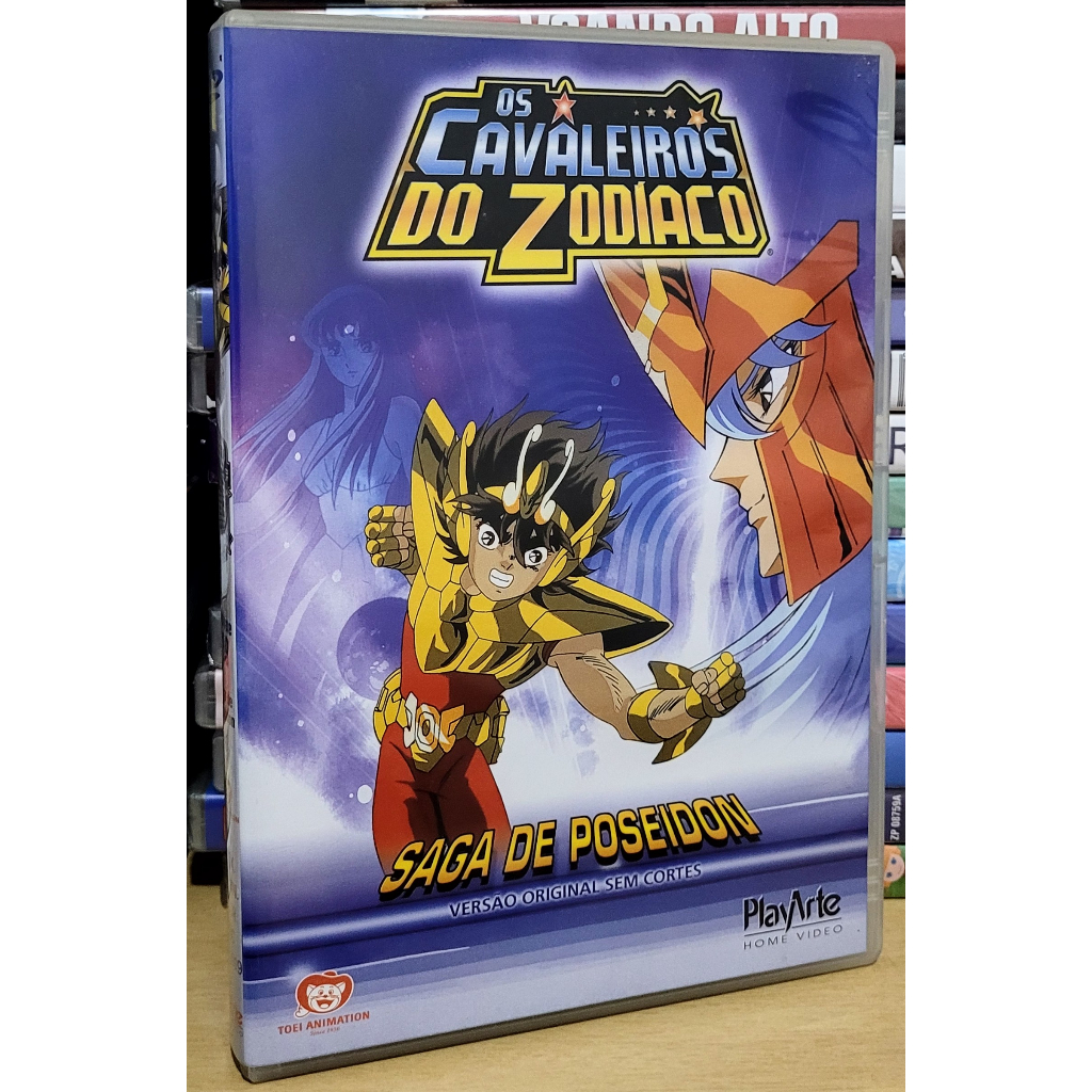 Blu-ray Cavaleiros do Zodíaco: A Lenda do Santuario - Filme completo dublado  em alta definição.