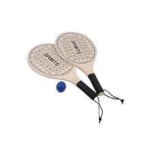 Kit 2 Raquetes Frescobol Tênis De Praia Beach Tennis em Oferta na Shopee