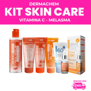 KIT SKIN CARE MELASMA CLEAR CLAREADOR DERMACHEM