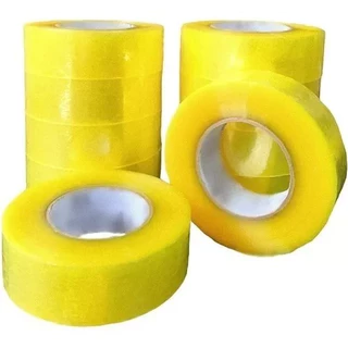 Fita adesiva para embalagem 200 / 250 / 300m (transparente e marrom)