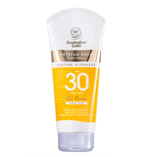 Protetor Solar Australian Gold Gel Creme FPS 30 200g