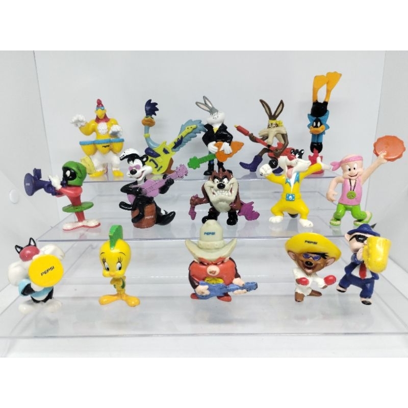 Bonecos Looney Tunes Pepsi Anos 90 (Unidade)