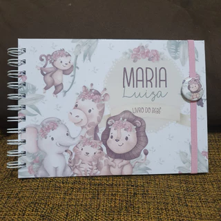 Livro do Bebê Personalizado Mesversário Menino Meninas Temas em Oferta na Shopee