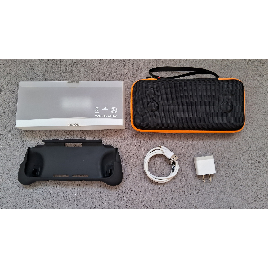 Retroid Pocket 3 Plus, Completo, Modelo Snes, 16-bit Us, Caixa