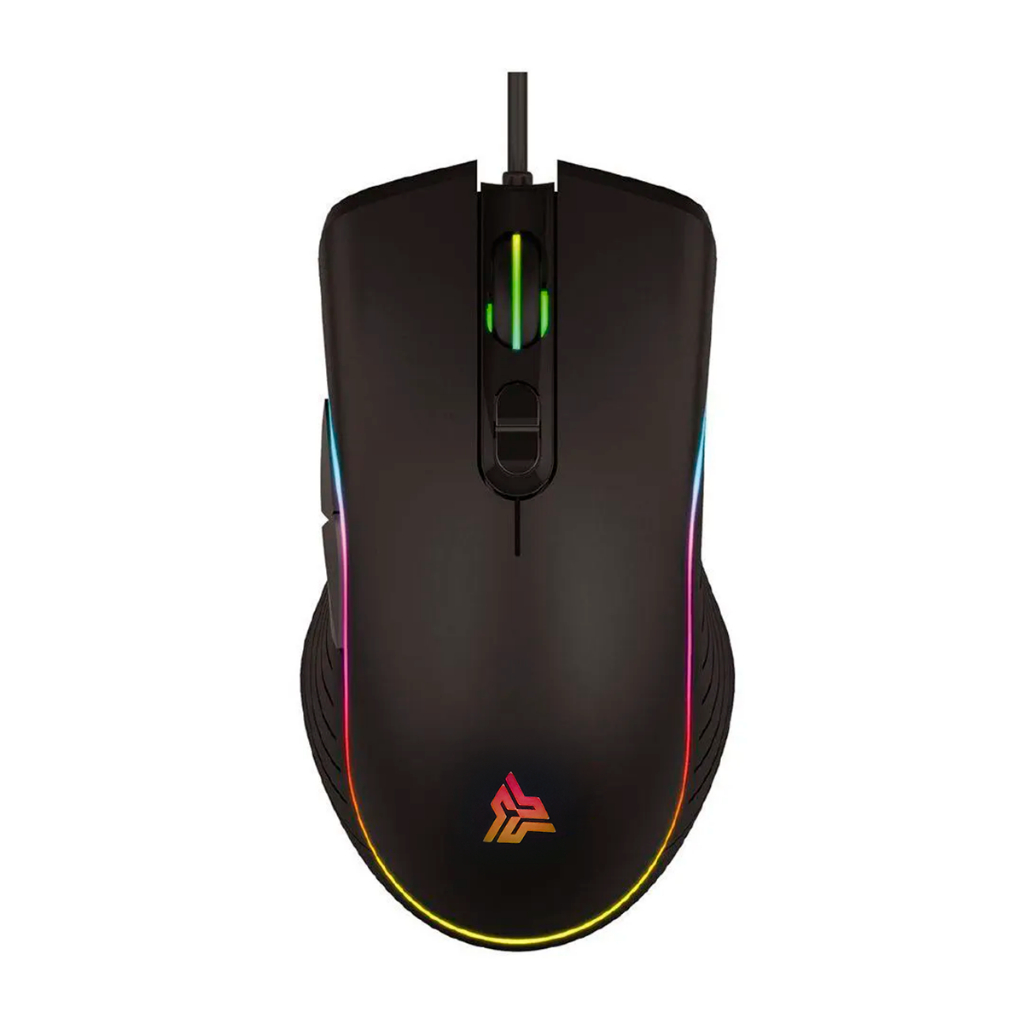 Imagem do produto Mouse Gamer iluminação RGB design ergonômico confortável 4800 DPI 3