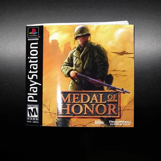 Manual - Medal of Honor - - Reproduction - Retro / Repro Ps1 / Psx / Play 1