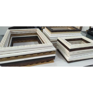 30 Molduras 10- 20x30 + 10 -15x21 + 10 -10x15 Só O Aro Moldura P/ Tela Quadro