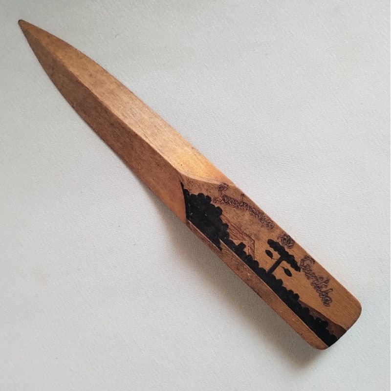 Antigo Abridor De Cartas, Marchetaria De Curitiba, Araucária