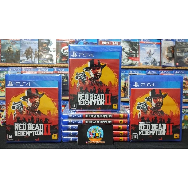 Combo de Jogos PS4 - Red Dead Redemption 2 God Of War Watch Dogs 2 em  Promoção na Americanas