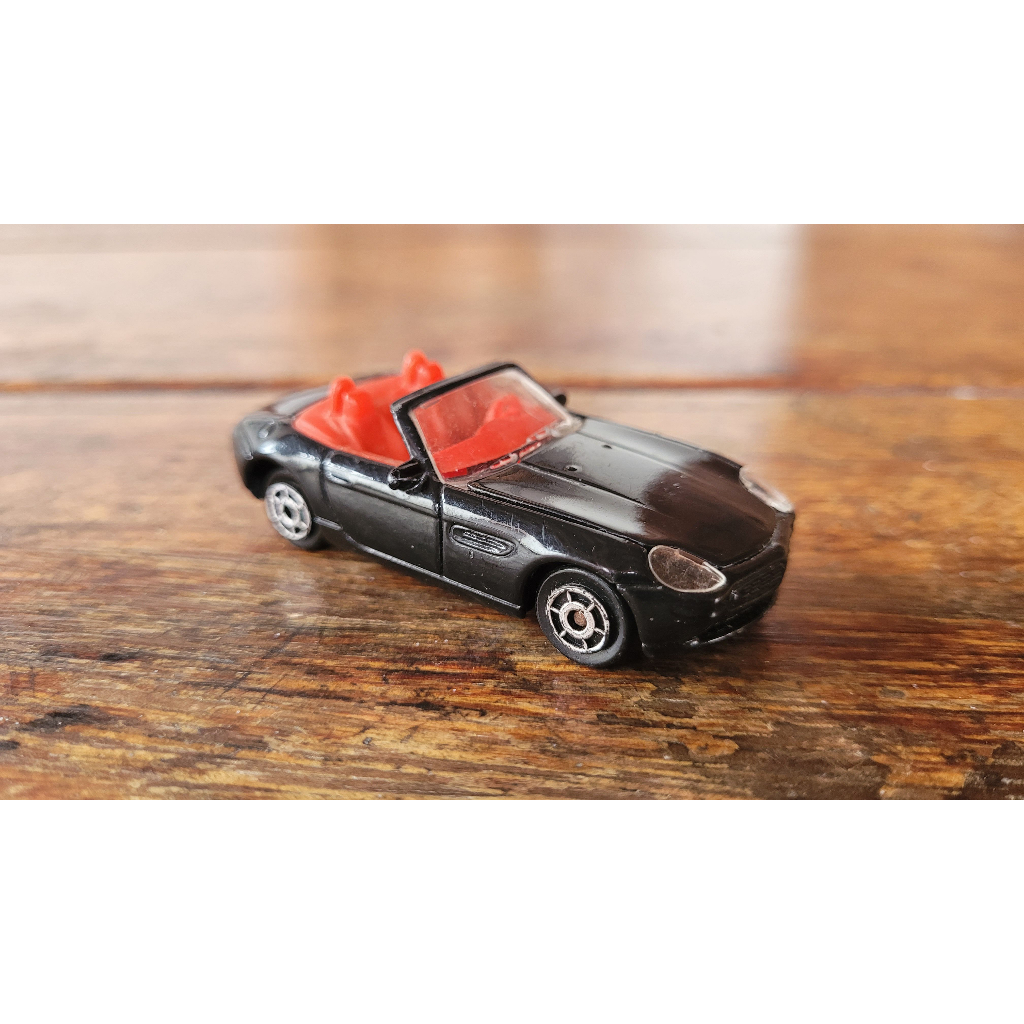 Majorette - BMW Z8 Preta - Pullback Motor Cars 2003 (Fora da
