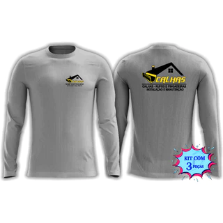 Camiseta Uniforme Profissional Calhas Calheiro Autônomo Trabalho