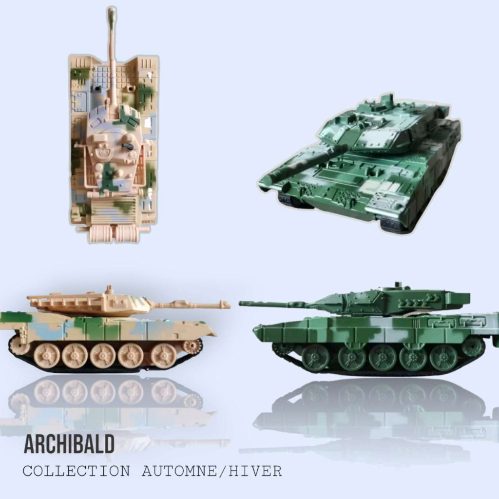 Miniaturas Tanque Militar De Guerra Escala 1:40 Com Fricção