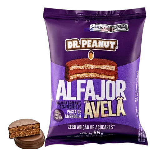 Pasta De Amendoim c/ Whey Protein - Dr Peanut (todos os sabores e