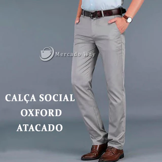 Calça Social Oxford Masculina