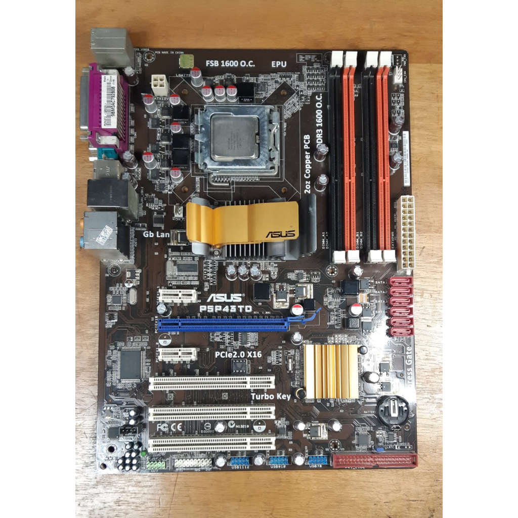 Kit Placa-mãe Asus 775 + Processador Core 2 Duo 4400 | Shopee Brasil