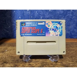Jogo - Super Scope 6 - Nintendo Super Famicom SNES