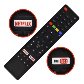 Controle Remoto Philco LCD Com Netflix/Youtube LK-7095