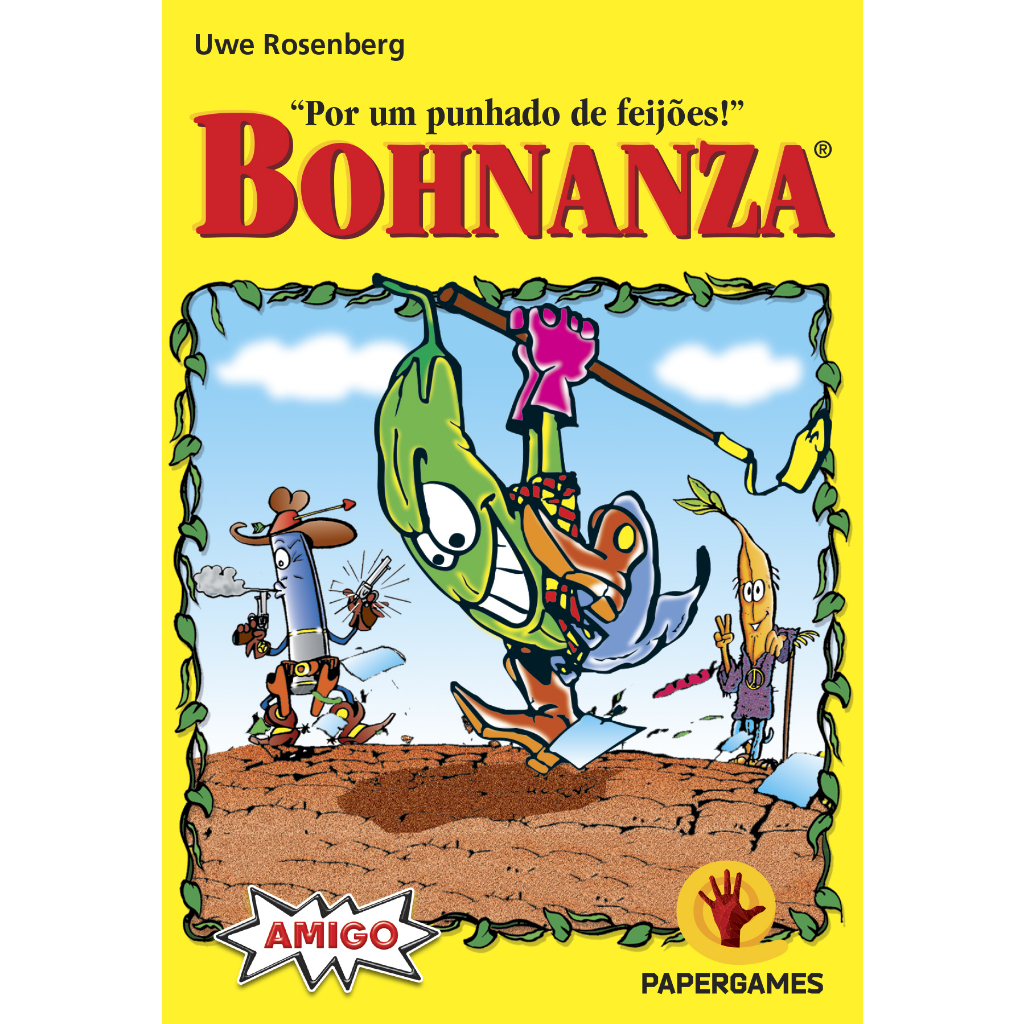 Bohnanza: Por um Punhado de Feijões! (1997) Board Game Impresso