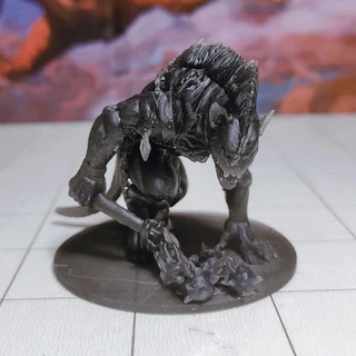 Miniatura RPG Gnoll Campeão Yeenoghu dnd d&d Dungeons and Dragons Boardgame Jogo de Tabuleiro Dados LINHA HD