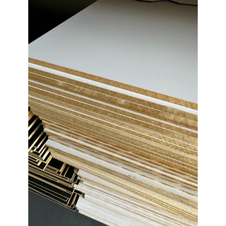 5 unidades de CHAPAS DE MDF 6mm BRANCA medida 29x40cm Decoração, quadros, fotos