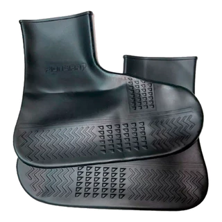Capa Impermeável Para Calçado Chuva Tenis Sapato Proteção Silicone Preto Masculino - Rosa Feminina