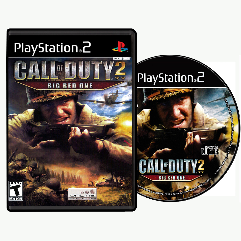 Socom + Call Of Duty ( Tiro ) Ps2 Coleção (8 Dvds)