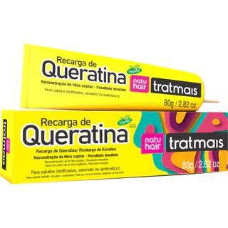 Recarga de Queratina Natuhair TratMais 80g