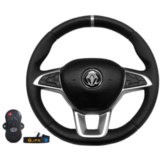 VOLANTE ESPORTIVO RENAULT RS MULTIFUNCIONAL JFA CLIO LOGAN SANDERO MEGANE SCENIC KANGOO
