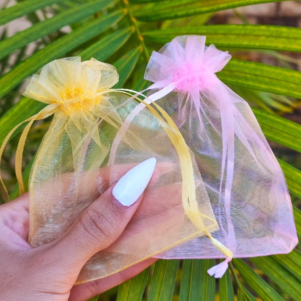 Saquinhos de Organza para Presente/Lembrancinhas/Casamento -20 unidades ...