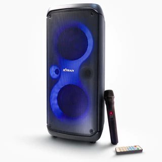 Caixa de som Bluetooth Grande Potente Tws Com Microfone Sem Fio Controle 30W RMS