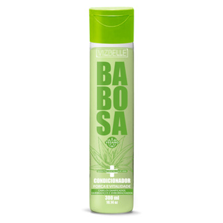Condicionador Vegano Foça e Vitalidade para os cabelos de Babosa 300 ml, Vizbelle