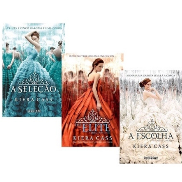 Livro A Seleção Trilogia Kiera Cass | Shopee Brasil