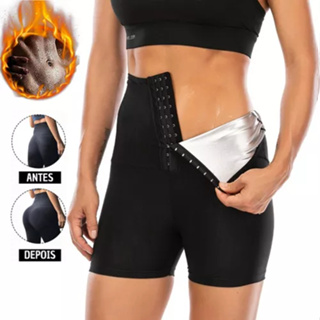 Bermuda Legging Efeito Sauna Modeladora Queima Gordura Shape