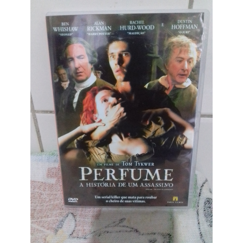 DVD Perfume A História de um Assassino 2006 Dublado/Dual Áudio