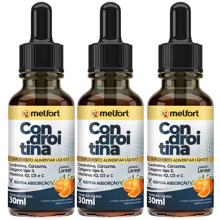 3 x Colágeno Tipo II, Condroitina, Cúrcuma, Vitaminas K2 D3