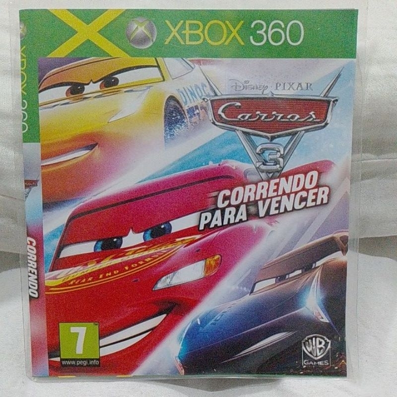 X-box 360 - Carros 3 Correndo Para Vencer (l.t. 3.0)