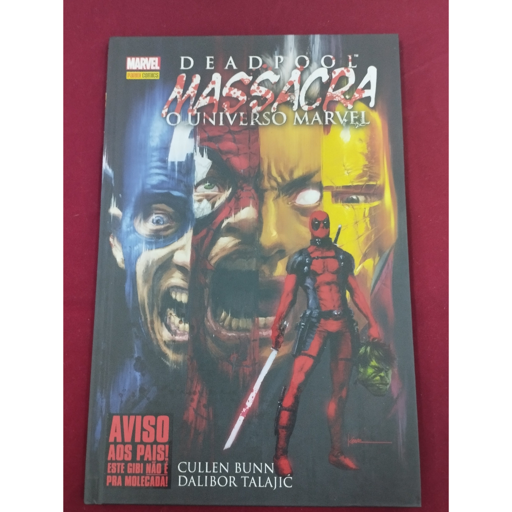Deadpool Massacra o Universo Marvel Shopee