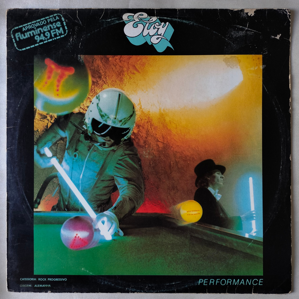 DISCO DE VINIL LP - ELOY – PERFORMANCE (1983) | Shopee Brasil