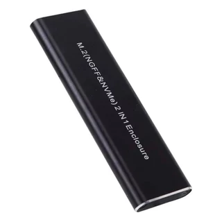 Case Ssd M.2 Nvme E Sata Para Usb 3.1 E Type-c