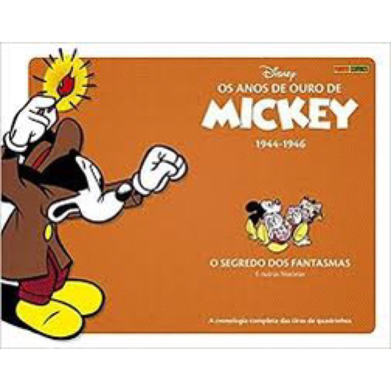 Hq Os Anos De Ouro De Mickey O Segredo Dos Fantasmas Shopee Brasil