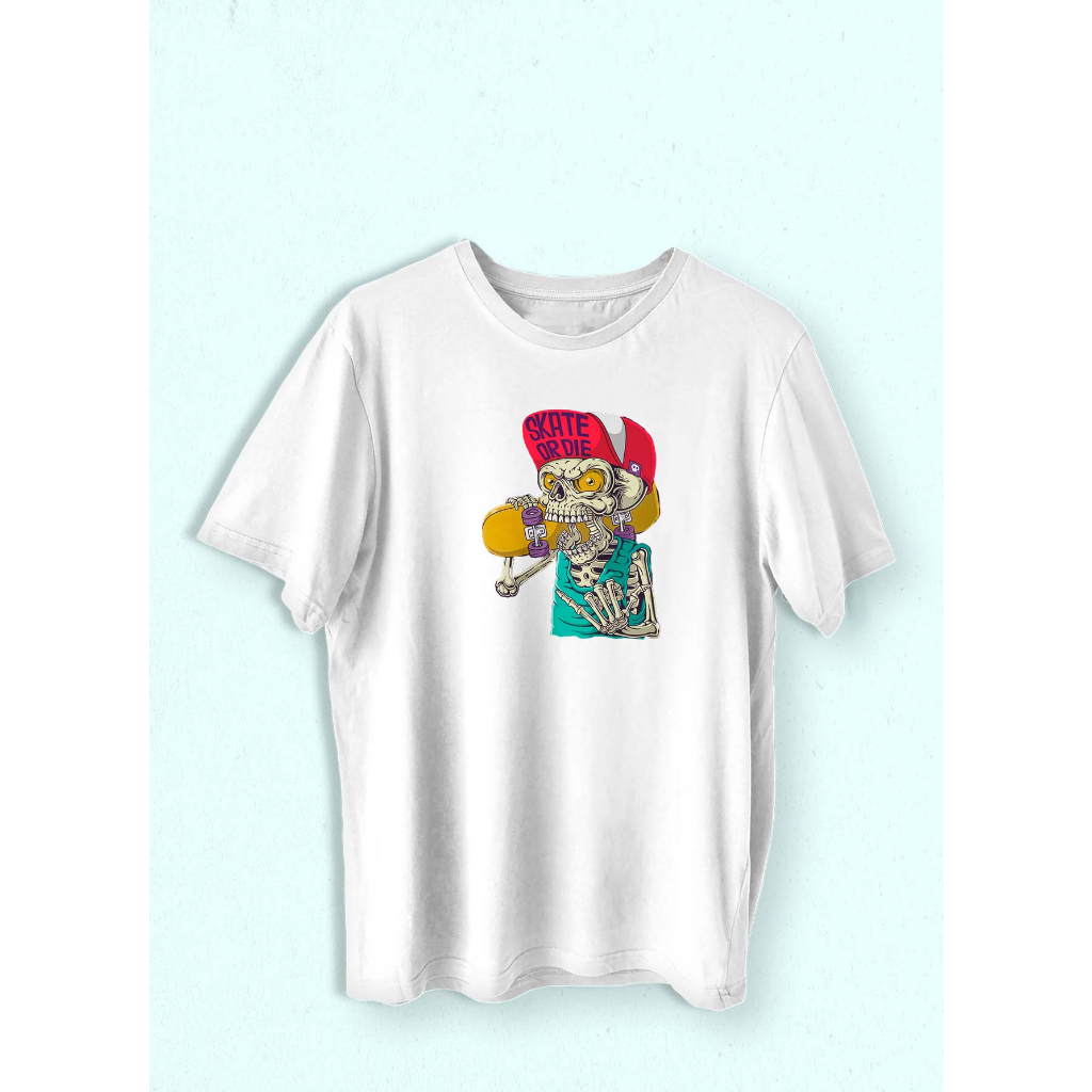 Camisa Camiseta Básica Unissex Skull Undertale